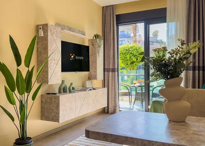 Qoople Legend A - In 100m To The Sea Apartman Alanya